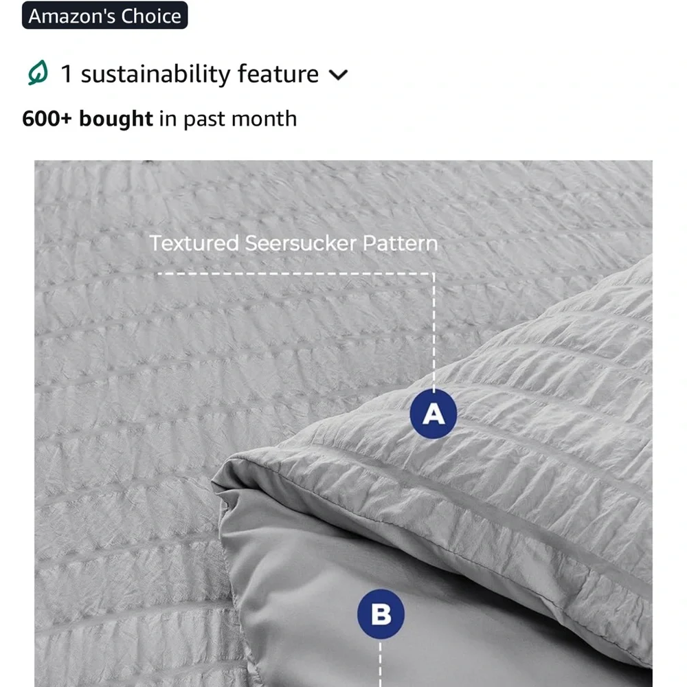 Light Gray Comforter Set